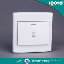 Igoto British Standard D3091 Push Button Electrical Door Bell Wall Switch